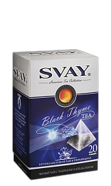 Svay черный с чабрецом и апельсином 20 пакетиков 36 г