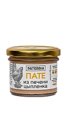 Пате PATERRIA  из печени цыпленка 90 г