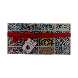 Конфеты Sorini из молочного шоколада со злаками и начинкой пралине Maja Maiolica 270 г