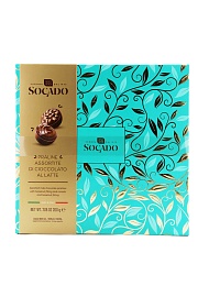Ассорти конфет Socado с пралине и злаками Tiffany Leaves 200 г