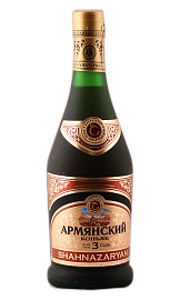 Армянский коньяк 3года Шахназарян 0,5 л