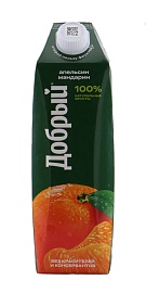 Добрый Апельсин-Мандарин 1,0 л