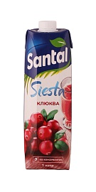 Напиток клюква SANTAL 1,0 л