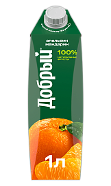 Добрый Апельсин-Мандарин 1,0 л