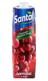 Напиток Красный Виноград SANTAL 1,0 л