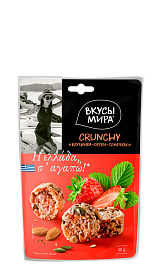 Кранчи Вкусы мира клубника-орехи-семечки 50 г