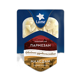 Ассорти Пармезан и Маасдам БЗМЖ 120 г