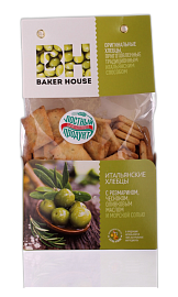 Хлебцы с розмарином и чесноком 250 г