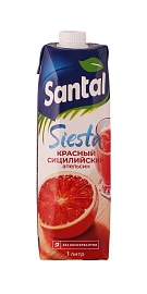 Напиток красный сицилийский апельсин SANTAL 1,0 л
