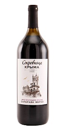 Саперави Мерло Сокровища Крыма 1,5 л