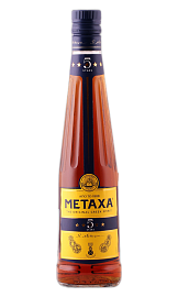 Метакса 5* 0,5 л