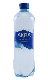 Аква Минере с газом ПЭТ 0,5 л