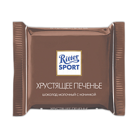Риттер Спорт Хрустящее печенье 16 г
