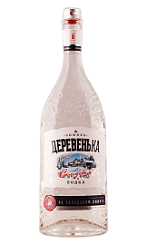 Зимняя деревенька на солодовом спирте "Альфа" 1,0 л