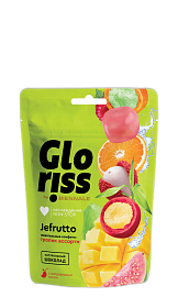 Жевательные Конфеты В Шоколаде Тропик Ассорти Gloriss 75 г