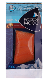 Семга подкопченная филе-кусок 200 г