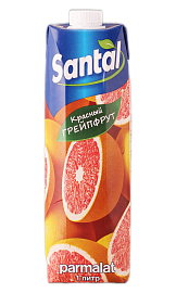 Напиток красный грейпфрукт SANTAL 1,0 л