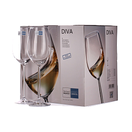 Набор 6 бокалов для белого вина 302 мл Diva