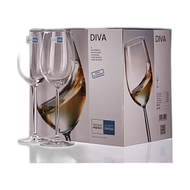 Набор 6 бокалов для белого вина 302 мл Diva