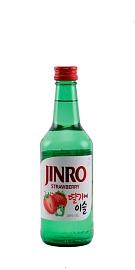 Соджу Джинро со вкусом и ароматом клубники  0,36 л