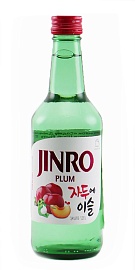 Соджу Джинро со вкусом и ароматом сливы  0,36 л