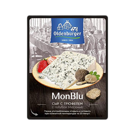 С голубой благородной плесенью с трюфелями MONBLU 60%БЗМЖ 100 г