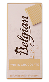 Белый шоколад Belgian 100г